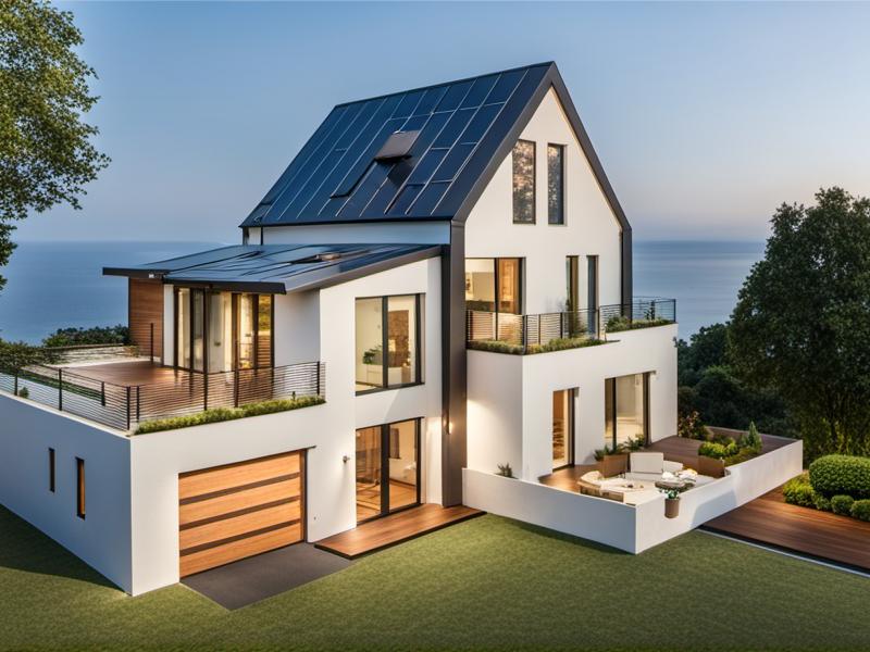 Többszintes ház garázzsal